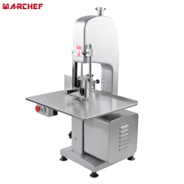 Free Standing Industrial Stainless Steel 1650 Blade Automatic Meat Cutter Bone Saw Machine