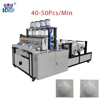 One Step FFP3 Buckle Cup Face Mask Respirator Making Machine