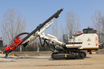 Plate-forme de forage DTH de surface pour l'exploitation minière
