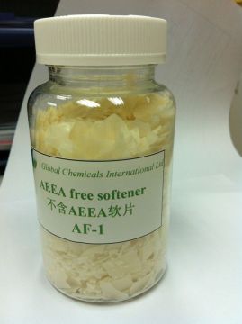 Aeea Free Textile Softener Flakes Af-1 For Hemp / Silk And Chemical Fiber