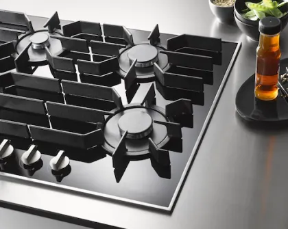 Miele Kitchen Gas Hobs Steel Stove