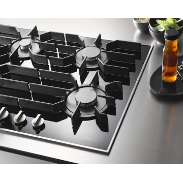 Miele Kitchen Gas Hobs Steel Stove