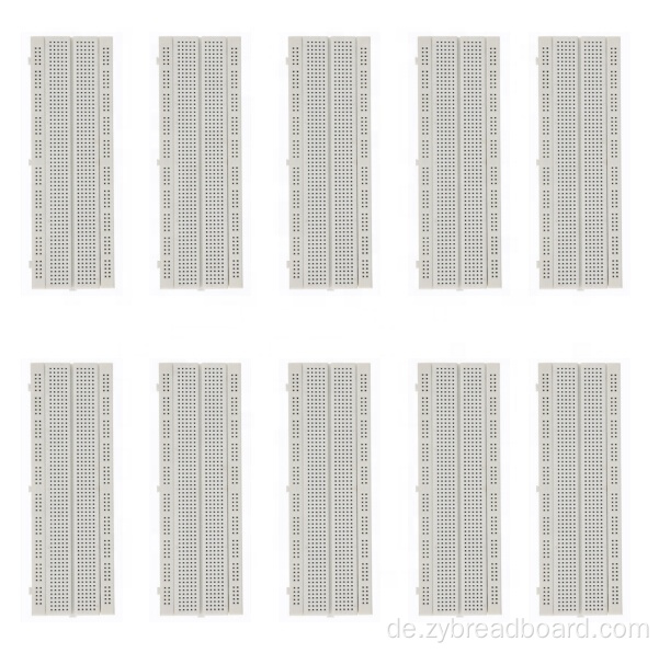 MB-102 Breadboard Red Blue Lines Protoboard