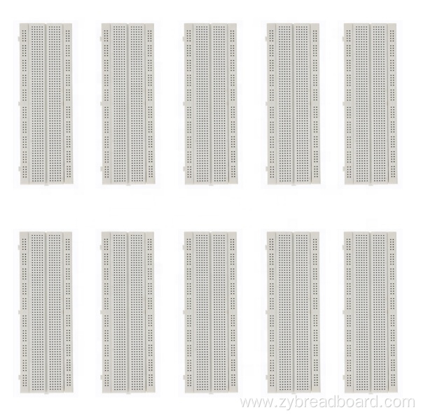 MB-102 Breadboard Red Blue Lines Protoboard