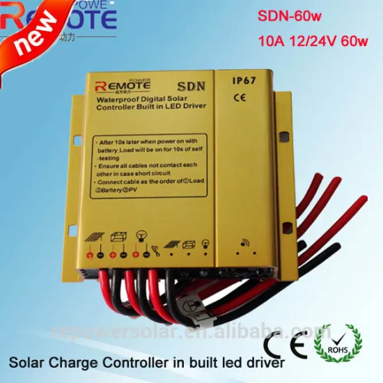 Wholesale PWM 12/24v 10A solar charge controller / solar voltage regulator with led driver