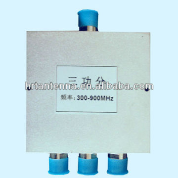 High performance 300~900mhz 3 Way splitter HRT-3-0309
