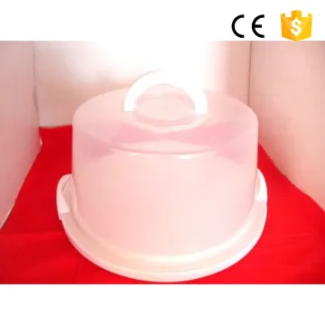 Clear Dome Lid Plastic Rice Cake Box Plastic Square Clear Box