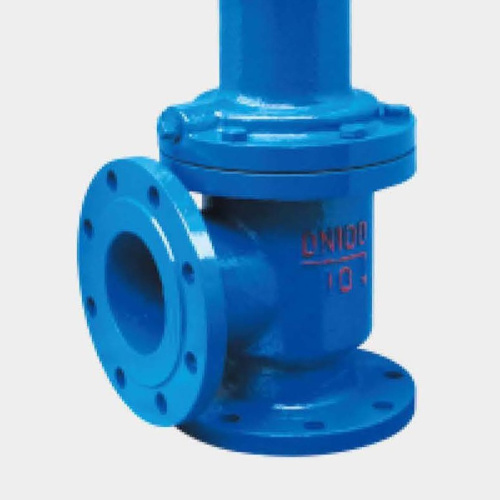 Pneumatic angle type quick opening mud drain valve