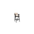 Home Furniture High Quality Fr Fabric Sitting Cushion Wooden Base Dining Chair