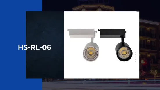 Aluminium COB Led dimmable tracklight for store