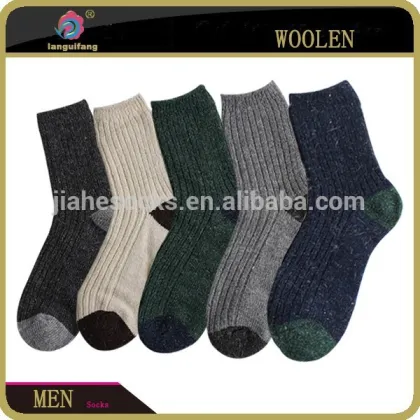 OEM/ODM men ankle woollen socks