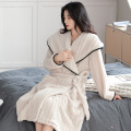 Pyjama pour femmes en velours de corail d'hiver
