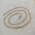 Love Wish Pearl Plating Rose Gold Chain Necklace