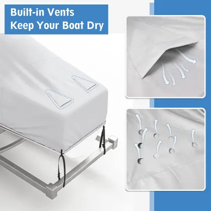 Waterproof UV Resistant Terrace and Boat Yacht Cover