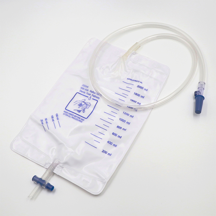 Urine Bag With Sample Port T Valve