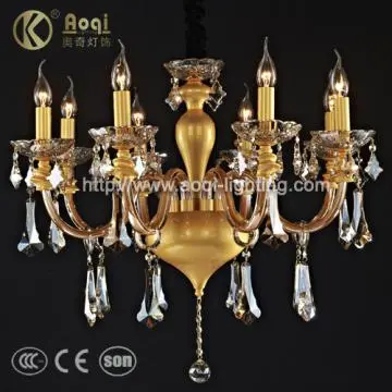 schonbek style  crystal chandelier