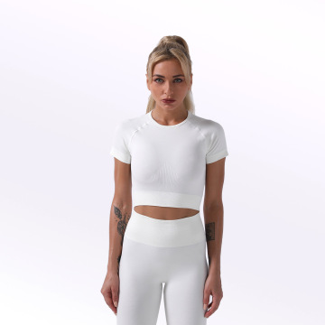 seamless moisture wicking fitness sports yoga suit