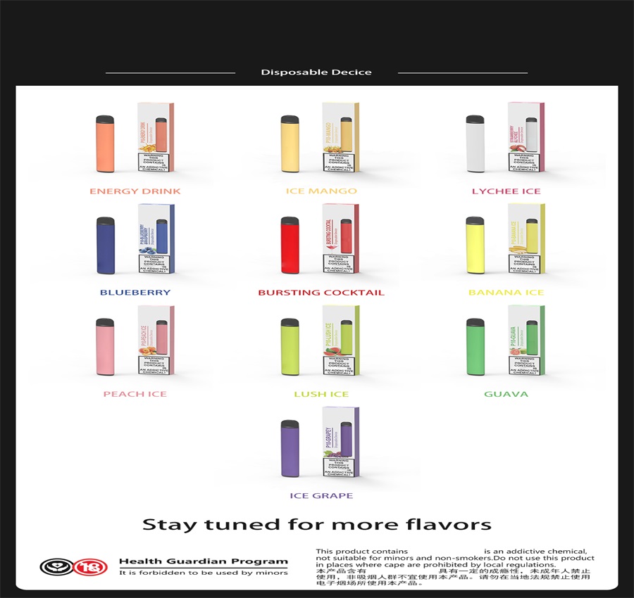 Customized Private Label Salts Disposable Vape