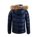 Mens Puffer Jacket with Fur Hood High Quality