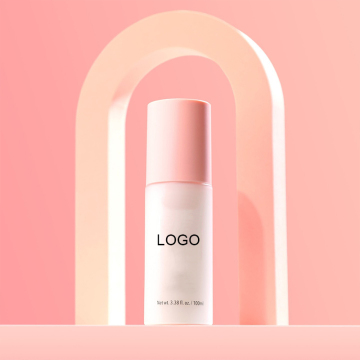 Vegan Pink Waterproof Makeup Setting Oil Control Spray with Custom Logo