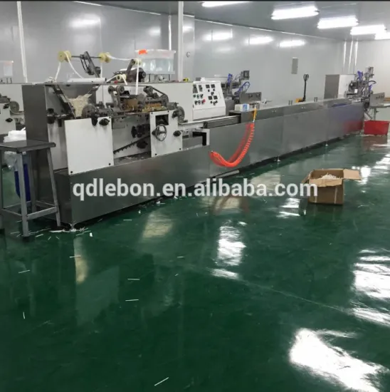 Medical cotton swabs making machine with automatic packing