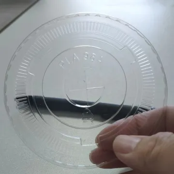 Compostable, biodegradable PLA cup dome cover