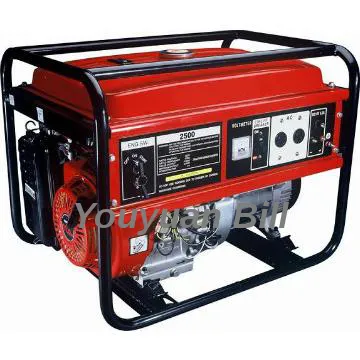 2500 Portable Gasoline Generator 168F 2kW