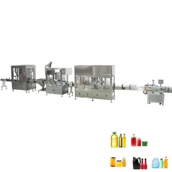 Automatic Dishwashing Liquid Filling and Packaging Line
