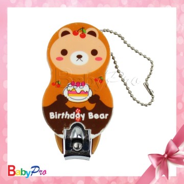 babypro 2015 hot sale lovely form specially for kids baby product nail clipper animal shape nail clipper
