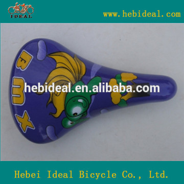 glossy cover kids bicycle saddle