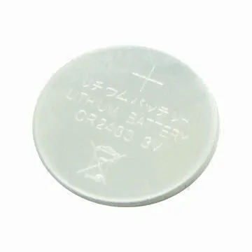 Button Cell Battery, 3.0V, 1,400-hour/Li-MnO2 Digital Cameras/Calculator, Mother Board Hearing Aids