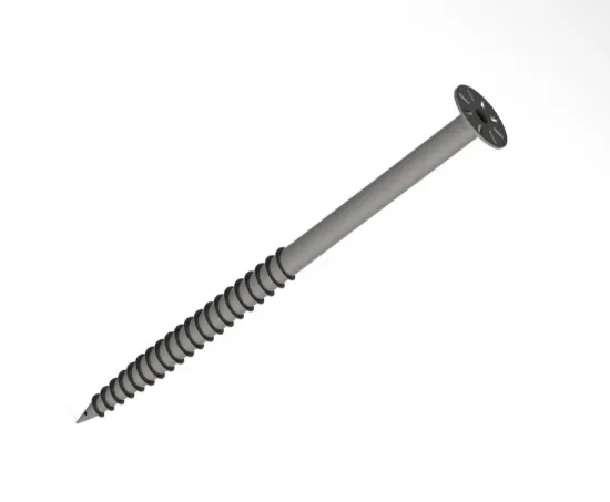 HQ Mount Carbon Steel Ground Screw for Solar Mounting Systems