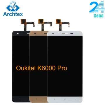 For Original Oukitel K6000 Pro LCD in Mobile phone LCD Display+Touch Screen Digitizer Assembly lcds +Tools 5.5" 1920x1080P Stock