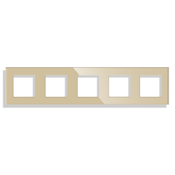 Bingoelec EU Standard Scratch Resistant Touch Switch Panel with 4mm Tempered Glass Frame