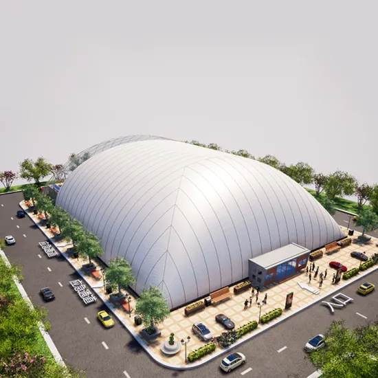 Support custom architectural structure air dome