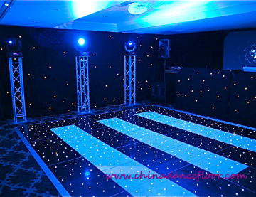 2014 New Twinkling LED Star Light Dance Floor for Wedding, Party