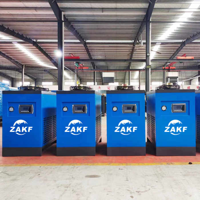 2.5m3/min 80℃ high temperature refrigerated dryer