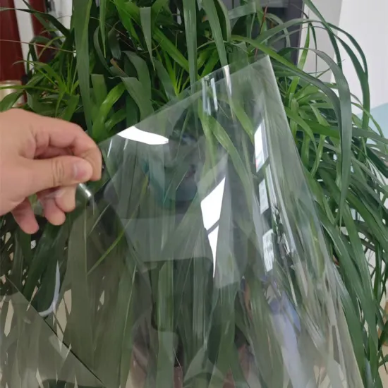 Clear Solid PET Sheet for Folding Box