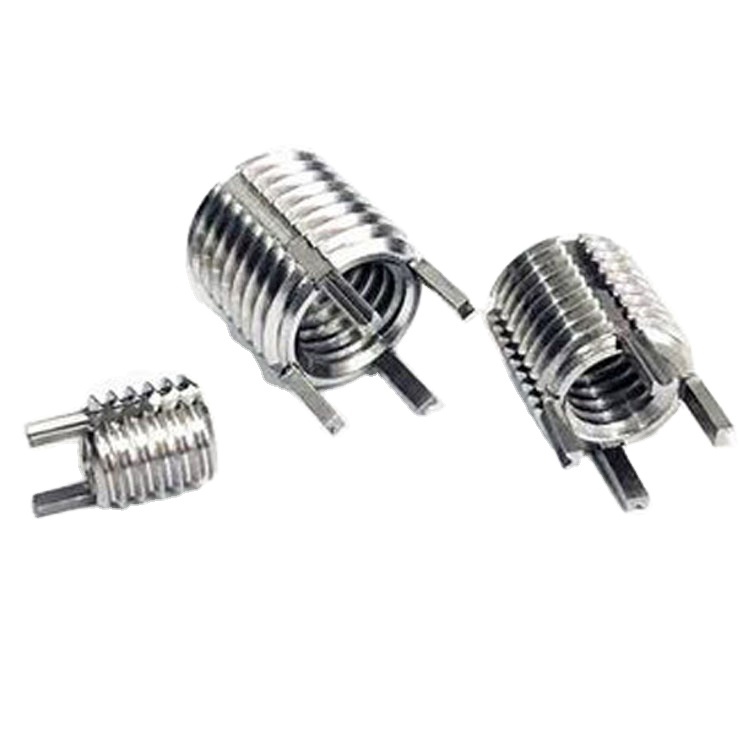 Keensert Custom Size Wire Thread Insert M2 and M10 for Industrial Use Manufactured in Steel and Stainless Steel