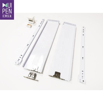 Best-Selling 8mm Metal Box Drawer Slides with Power Coating - Height Options: 86mm/118mm/150mm