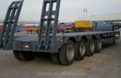 2024 Liangshan Brand Low Bed Trailer Dimensions