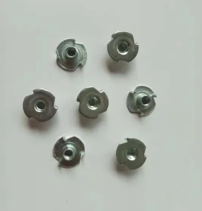 Zinc plated Full thread Three thorn insert nuts