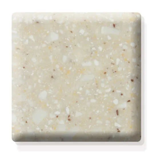 Custom Gloss (1500grit Without Wax) Polyester Solid Surface Bathroom Wall Stone Slabs