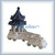 HOT SELL!N08-017,White model bridge ,Architectural model materials, ABS resin model bridge, bridge, toys, building materials,