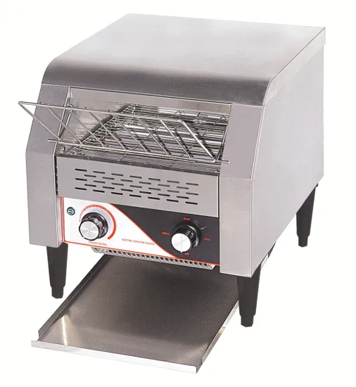 Electric Automatic Bread Conveyor Belt Toaster for Restaurants, Hotels, and Commercial Kitchens