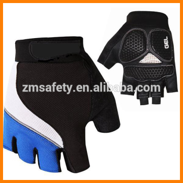 Wholesale Short Finger Anti Slip Bike Glove for Safety and Sports