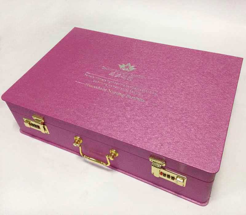 Pink Leather Box