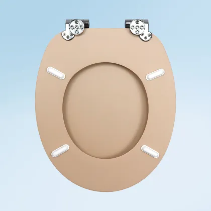 Fanmitrk Toilet Seat Rose Clair Leather 1846-01