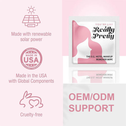 Customized Soluble makeup wipes - wzsiding wipes