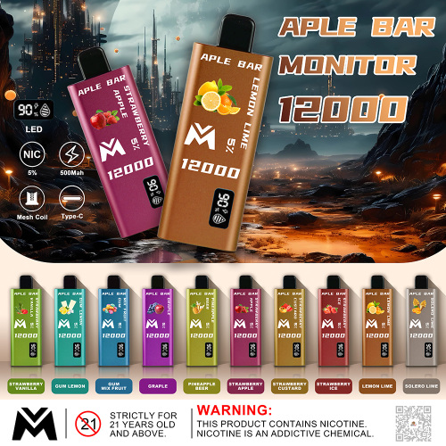 Aple Bar Monitor Vape 12000